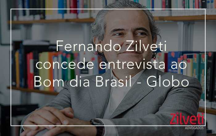 Fernando Zilveti concede entrevista ao jornal ''Bom dia Brasil'' - Globo -  Zilveti